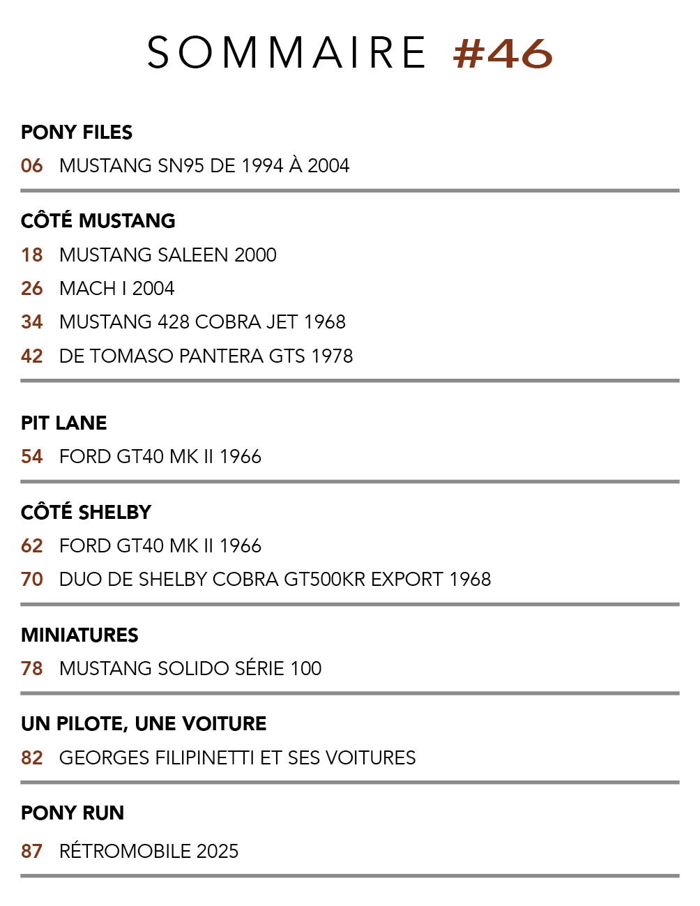 sommaires ms46